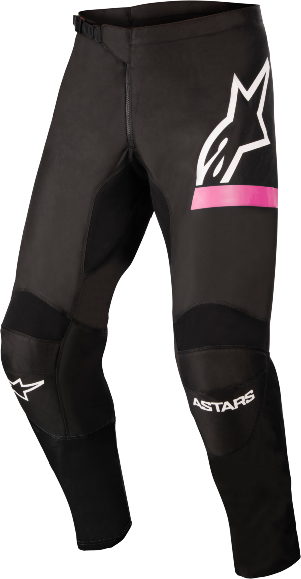 ALPINESTARS STELLA FLUID CHASER PANT BLACK/PINK FLUO SZ 28 - 3752422-1390-28