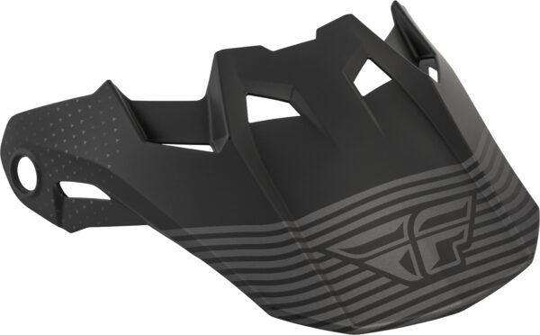 FLY RACING FORMULA CC PRIMARY HELMET VISOR MATTE GREY/BLACK YL-SM - 73-4729S