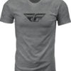 FLY RACING FLY F-WING TEE DARK GREY HEATHER 2X - 352-06192X - Image 2