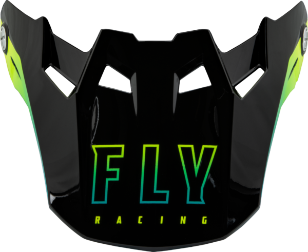 FLY RACING FORMULA CC CENTRUM VISOR BLACK/BLUE/HI-VIS YL/SM - 73-47130S