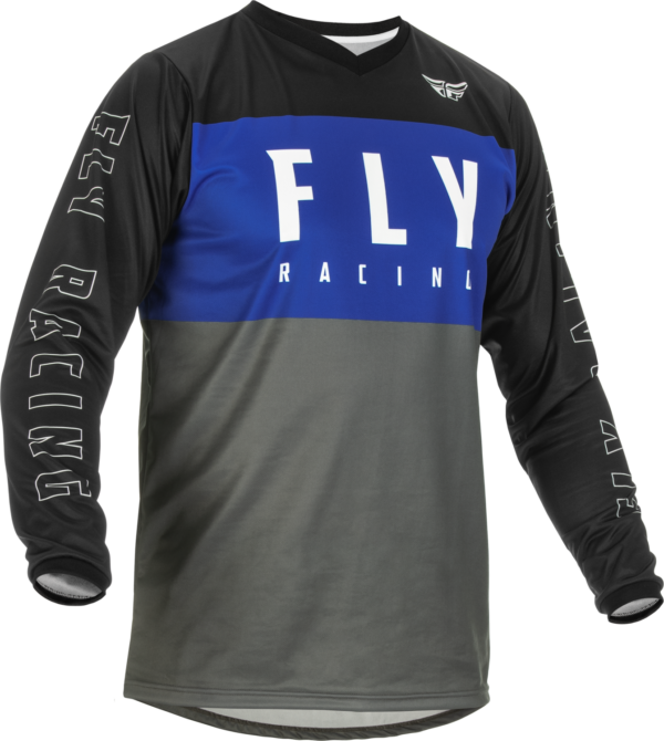 FLY RACING F-16 JERSEY BLUE/GREY/BLACK LG - 375-921L