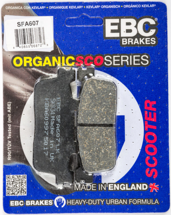 EBC BRAKE PADS SFA607 ORGANIC - SFA607