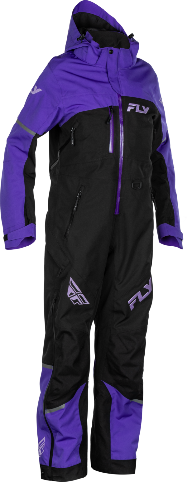 FLY RACING WOMEN'S COBALT SHELL MONOSUIT PURPLE/BLACK 3X - 470-43663X