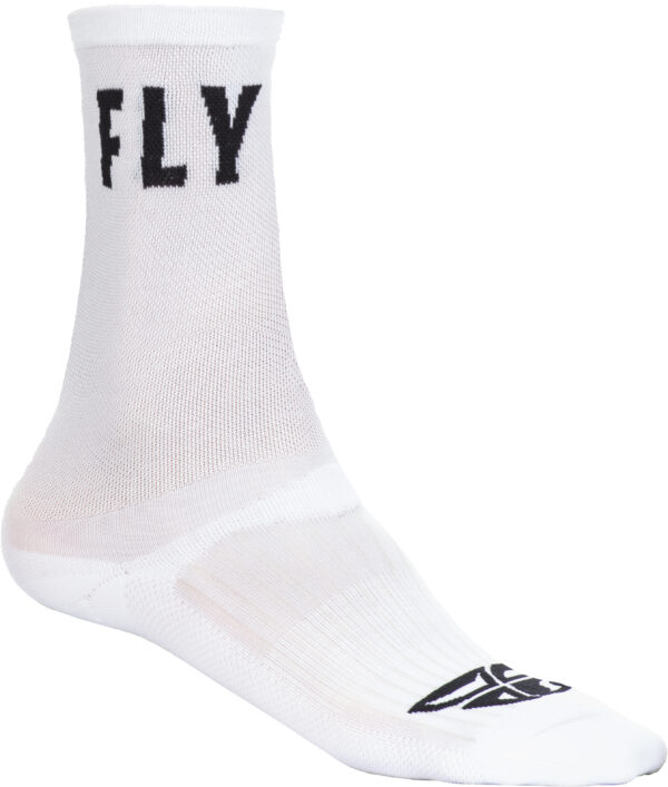 FLY RACING FLY CREW SOCKS WHITE LG/XL - SPX009488-B2