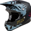 FLY RACING FORMULA CC TEKTONIC HELMET MATTE BLACK/SLATE/BLUE 2X - 73-43332X - Image 4