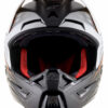 ALPINESTARS S-M5 RAYON HELMET MATTE BLK/WHT/ORANGE FLUO MD - 8304121-1242-M - Image 7