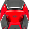 FLY RACING YOUTH KINETIC VISION HELMET RED/GREY YM - F73-8653YM - Image 2