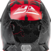 FLY RACING YOUTH KINETIC SCAN HELMET BLACK/RED YS - F73-3490YS - Image 2